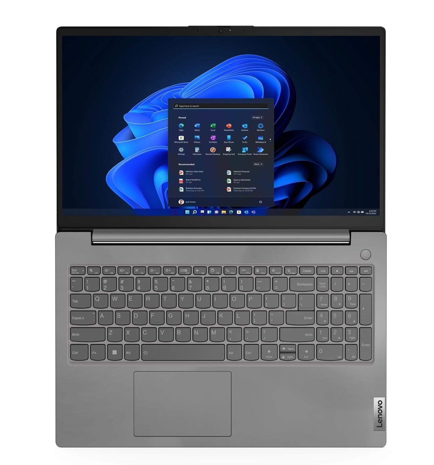 Lenovo V15 G4 AMD Ryzen 5 7520U 15.6 inch FHD Laptop 15.6" FHD Laptop 16GB DDR5 5500MHz RAM | 512GB NVMe SSD | Windows 11 Visit the Lenovo Store - Image 3