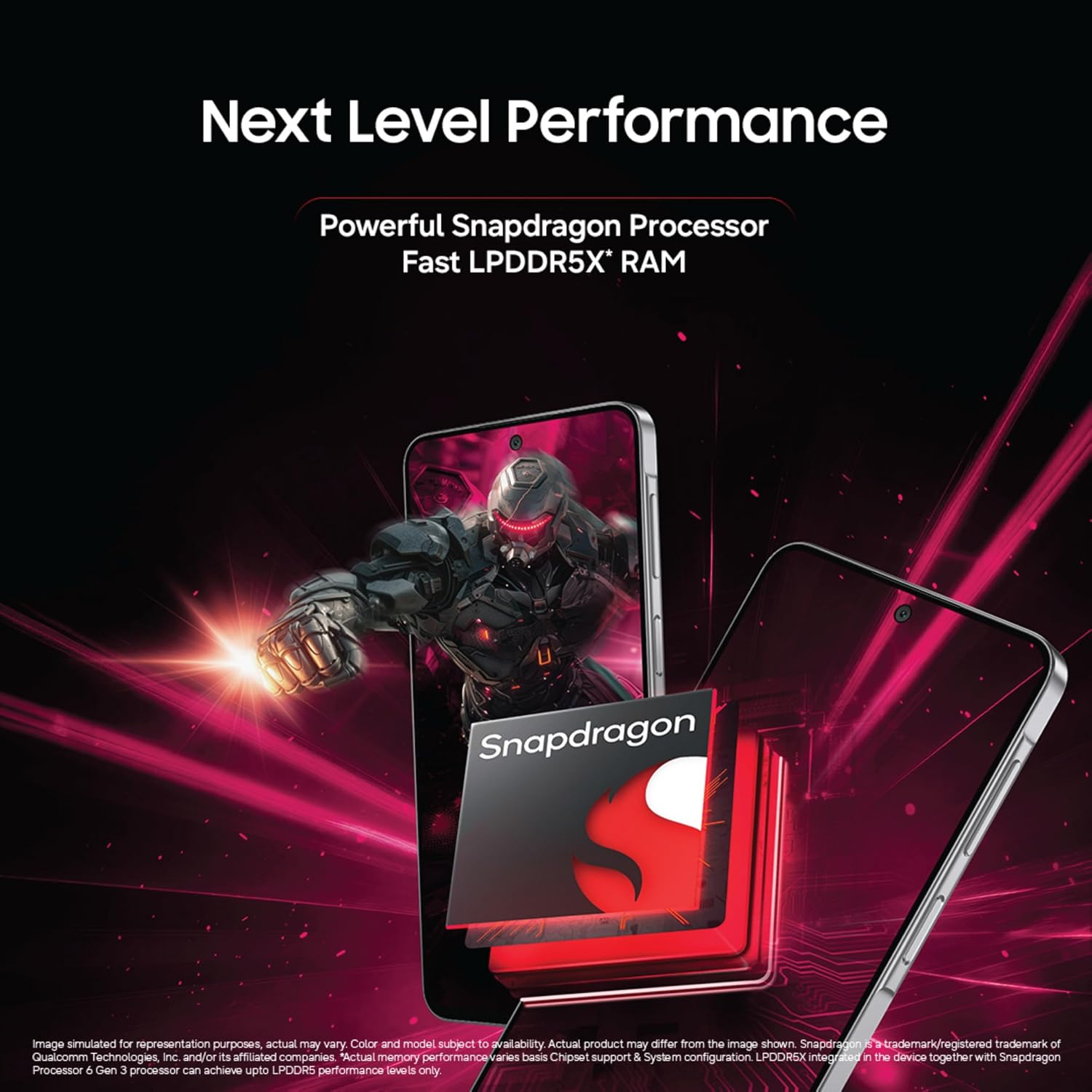 Samsung Galaxy M47 5G Mobile (Rogue Red, 8GB RAM, 128GB Storage, 6000mAh Battery)| 50MP OIS| Snapdragon Processor| LPDDR5X RAM,UFS 3.1 Storage| Gorilla Glass Victus+| sAMOLED| Knox Security| AI - Image 3