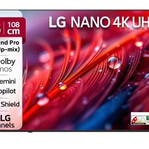 LG 108 cms (43 inches) Mini LED 4K Ultra HD (3840 x 2160) Smart webOS QNED Mini LED TV 43QNED65BLA 2026